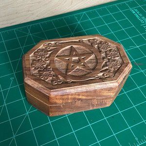 Wooden Pentacle Box